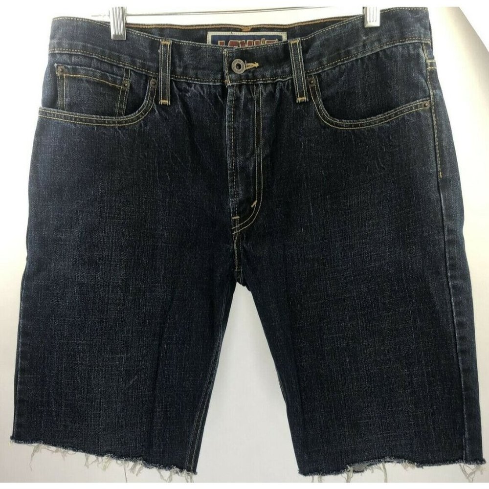 Men's Levi's 527 Cut-Off Jean Shorts - 34 Waist
